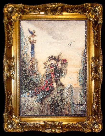 framed  Gustave Moreau Sappho, ta009-2